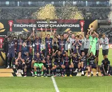  巴黎圣日耳曼公布欧超杯大名单 